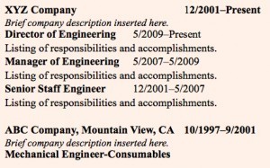 Should you include months on a resume