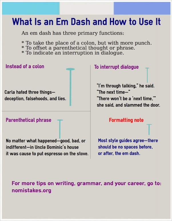 when to use em dash