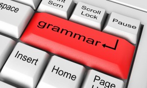 Grammar on keyboard, used to show the proper way to use good or well
